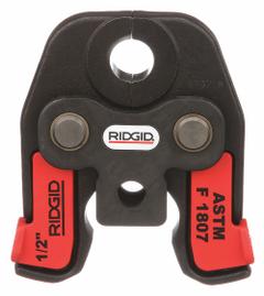 RIDGID Compact Jaw: 1/2 in Pipe, PEX, Compact Tool Types (MPN 22958). Key specifications — attr518773: Jaw; attr518762: PEX; attr518760: RIDGID.