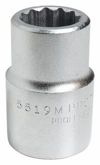 PROTO Socket: Metric, 3/4 in Drive Size, 28 mm Socket Size, 12-Point, Std, Chrome, Socket (MPN J5528M). Key specifications — attr1204417: PROTO; attr1204392: Chrome.