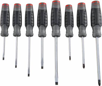 PROTO Screwdriver Sets: 1-10 Pieces, 8 Pieces, Cabinet/Keystone/Phillips Tip - General Purpose Screwdriver Sets