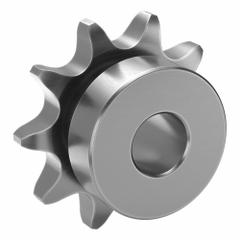 TSUBAKI Single Strand Sprocket: One-Sided Hub, For Single Strands, 50, 10 Teeth, 2.023 in Pitch Dia (MPN 50B10SS). Key specifications — Brand: TSUBAKI.