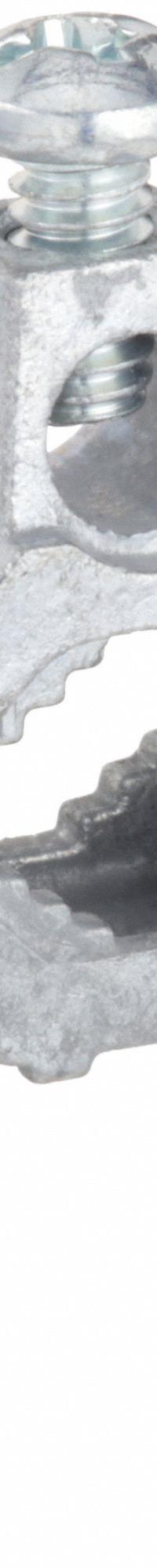 Grounding Connector: Zinc, 10 to 2 AWG STR Grounding Wire Size, 1 Grounding Wires (MPN CZ11). Key specifications — Brand: BURNDY; Description/Special Features: Zinc Cast; For Use With: Water Pipes; Grounding Wire Size: 10 to 2 AWG STR; Material: Zinc; Grounding Wires Connected To: 1/2 in to 1 in Pipe; Manufacturer Part Number: CZ11.
