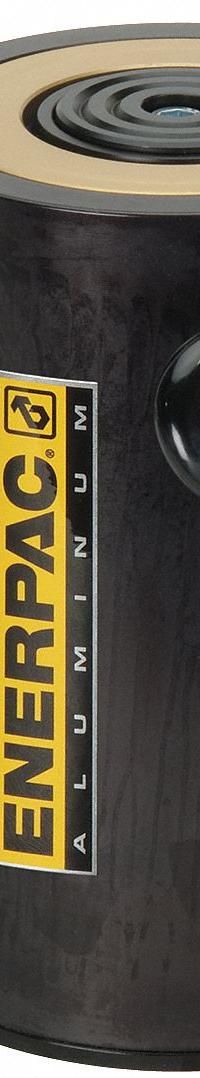 ENERPAC Hydraulic Ram: Double Acting, 100 ton Nominal Capacity, 6 in Nominal Stroke Lg, Aluminum (MPN RAR1006). Key specifications — attr98927: ENERPAC.