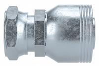 PARKER Hydraulic Crimp Fitting: Steel x Steel, Straight, -32 For Hose Dash Size, Female x Genderless (MPN 10671-32-32). Key specifications — Fitting Gender: Female x Genderless; Fitting Connection Type: JIC x Crimp; Thread Size: 2-1/2"-12; For Hose Dash Size: -32; Brand: PARKER.