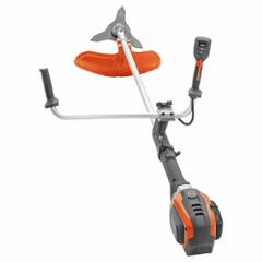 HUSQVARNA Battery-Powered String Trimmer: Battery Platform: MAX, 17.7 in Cutting Wd, 0.1 in Line Dia (MPN 535iFR). Key specifications — Brand: HUSQVARNA; Cutting Width: 17.7 in; Shaft Length: 54-1/3 in; Shaft Type: Straight; Interchangeable Head: Yes.