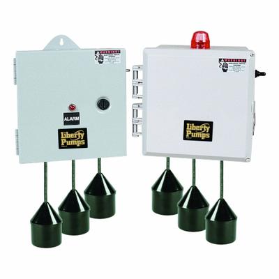 LIBERTY PUMPS Simplex Control Panel: Simplex, 3, 208/240/480V AC, 4 to 6.3 A, Tether Float - Multi-Purpose Pump Control Panels