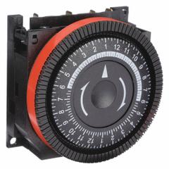 BORG Electromechanical Timer: 24 hr, SPST, 120V AC, 48 On/Off Cycles - Max, Mechanical (MPN TA-4150). Key specifications — Mounting Style: Panel; Brand: BORG.