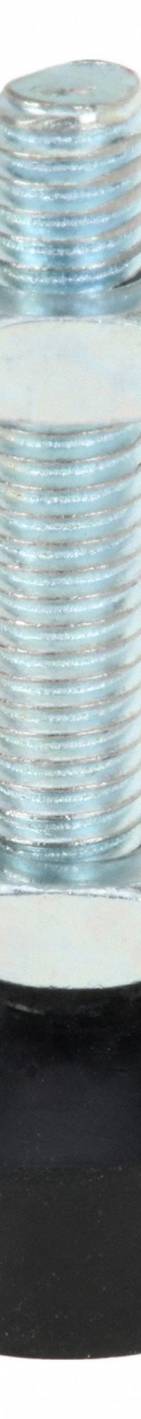 DE-STA-CO Flat Tip Spindle: Neoprene Tip, #10-32, 1 3/8 in Lg, 1 3/8 in Thread Lg (MPN 201208). Key specifications — Brand: DE-STA-CO; Material: Neoprene; Thread Size: #10-32; Includes: Jam Nuts; Spindle Construction: Neoprene Tip.