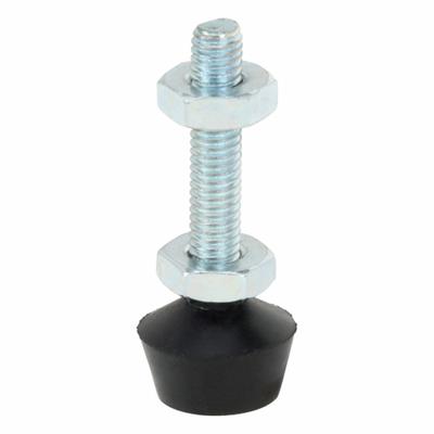 DE-STA-CO Flat Tip Spindle: Neoprene Tip, #10-32, 1 3/8 in Lg - Neoprene Spindle Assemblies