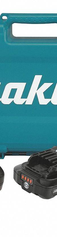 MAKITA Drill Kit: CXT®, Compact, 3/8 in Chuck, 1,500 RPM Max., Brushless, Battery Included (MPN FD07R1). Key specifications — attr1169525: Brushless.