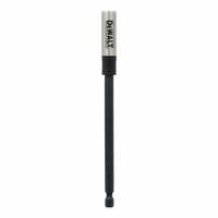 DEWALT Bit Holder: Bit Holder, Impact/Power, 1/4 in Compatible Bit Size, Hex Compatible Bit Shank (MPN DWAFE6HLD). Key specifications — attr1132695: Hex; attr1132691: Impact Rated; attr1132694: Magnetic; attr1132704: DEWALT.