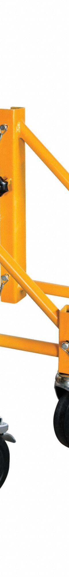 METALTECH Scaffold Outrigger Kit: Outrigger, Steel, Outriggers (MPN I-CISO4). Key specifications — Compatible with Grainger Part Number: 38HT57; Color: Yellow; Compatible with Manufacturer Model Number: I-CISCTP; Included Components: (12) Locking Pins; Material: Steel; Product Type: Outrigger; Brand: METALTECH.