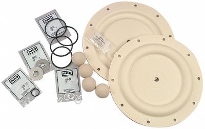 ARO Fluid End Repair Kit: Fluid End Repair Kit, 637161-EB-C, Santoprene - ARO Fluid-End Repair Kits