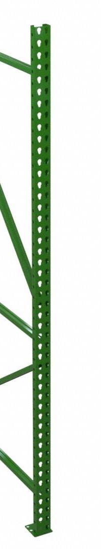 HUSKY RACK & WIRE Upright Frame: Teardrop, 12 ft Overall Ht, 48 in, Green, Steel (MPN IU18480144). Key specifications — Color: Green; Includes: 3 in x 1-5/8 in Post; Brand: HUSKY RACK & WIRE.