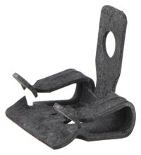 Hammer-On Beam Clamp: Steel, 3/32 in to 9/64 in, 1 in Overall Lg, 160 lb Load Capacity (MPN BE-1-2). Key specifications — Beam Flange Thickness: 3/32 in to 9/64 in; Compatible Pipe Size: 1/4 in; Load Capacity: 160 lb; Overall Length: 1 in; Overall Width: 1 in; Overall Height: 1 in; Material: Steel; Finish: Zinc Plated.
