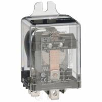 SCHNEIDER Enclosed Power Relay: Surface (Side Flange) Mounted, 25 A Current Rating, 240V AC, SPDT (MPN 389FXAXC1-240A). Key specifications — Brand: SCHNEIDER; Base Type: Square; Electrical Connection: Quick-Connect; Manufacturer Part Number: 389FXAXC1-240A; Operating Current: 25 A at 300V AC (Resistive Load); Series: 389F Power Series.