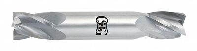 OSG Square End Mill: Carbide, Double End, 4 Flute, 9/64" Mill Dia, 9/32" LOC - Double-End Carbide Square End Mills