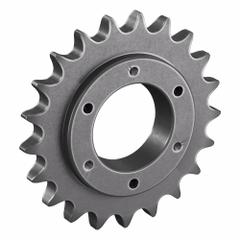 TSUBAKI Sprocket: For 60 Chain, 21 Teeth, 5.032 in Pitch Dia, 5.43 in Outside Dia, Steel (MPN 60SDS21). Key specifications — Brand: TSUBAKI; Required Bushing Series: SDS.