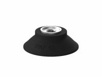 PIAB Vacuum Pad: Flat, w/o Adapter, 50 mm Pad Dia, Nitrile/PVC, Black, 60A, PAF (MPN S.PAF50NP60.XXX.00). Key specifications — attr1019101: S.PAF50NP60.XXX.00; attr1019103: PIAB; attr1019107: 60A.