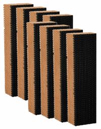 HESSAIRE Evaporative Cooler Media: Cellulose, 48 in x 12 in x 6 in, 48 in Ht, 12 in Wd, 8 Pads, 8 PK (MPN P48X12X6EC-8). Key specifications — Brand: HESSAIRE.