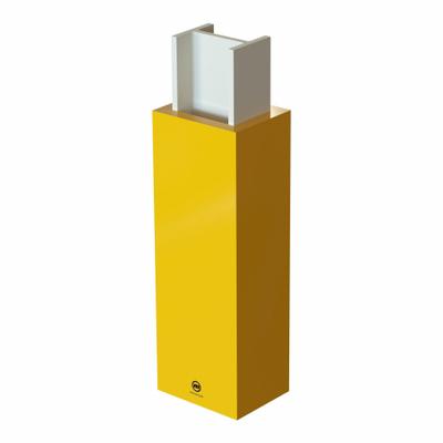 BANNER STAKES Column Padding: 16 in, 16 in, 16 in, 16 in, Square, 84 in Overall Ht - Column Protectors with Square Centers