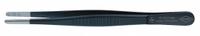 KNIPEX Precision Tweezers: Stainless Steel, Round, Straight Tip, 1.3 mm Tip Thick (MPN 92 78 77 ESD). Key specifications — attr1002355: Stainless Steel; attr1002345: KNIPEX; attr1002348: Stainless Steel; attr1002358: Serrated; attr1024781: Standard.
