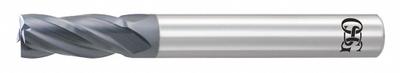 OSG Square End Mill: Carbide, WXL Coated, 4 Flute, 5/8" Mill Dia, 1-1/4" LOC - Carbide Square End Mills for Hardened Materials