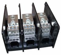 MERSEN Power Distribution Block: Open, Lug, Lug, 6 AWG – 350 kcmil For Line Side Wire Sizes (MPN MPDB67663). Key specifications — attr1361688: Surface; attr1308686: MERSEN; attr1361672: Aluminum.