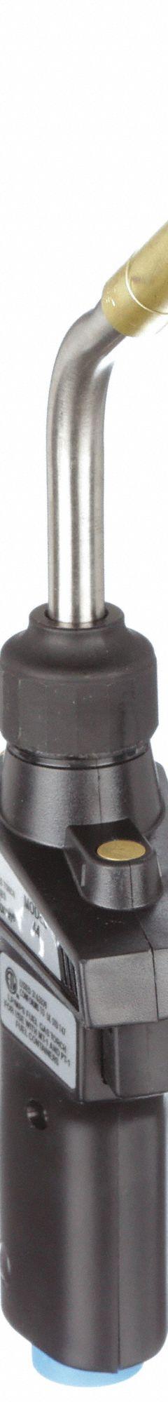 TURBOTORCH Hand Torch: Swirl Flame, Trigger-Start, Fixed Tip (MPN 0386-1286). Key specifications — Brand: TURBOTORCH; Manufacturer Part Number: 0386-1286; Compatible Fuel Type: MAP-Pro; Tip Type: Fixed Tip.