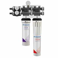 EVERPURE Water Filtration System: 0.5 micron, 2.5 gpm, MNPT, 23 1/4 in Overall Ht, 20,000 gal (MPN 170-52081-75). Key specifications — Brand: EVERPURE; Reduces: Chlorine; Filter Media: Catalytic Carbon.
