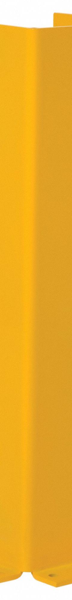 VESTIL Column Protector: 12 3/4 in, 12 3/4 in, 12 3/4 in (I-Beam), 12 3/4 in (I-Beam), Square, Steel (MPN CG-42). Key specifications — Color: Yellow; Maximum Compatible Column Length: 12-3/4 in; Minimum Compatible Column Length: 12-3/4 in; Brand: VESTIL; Material: Steel.