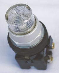 EATON Pilot Light Lens: 30 mm Panel Mounting Hole Dia, Clear, Fresnel, Incandescent/LED (MPN HT8BC). Key specifications — Brand: EATON; Compatible with Series: HT800 PresTest; Lens Material: Plastic.