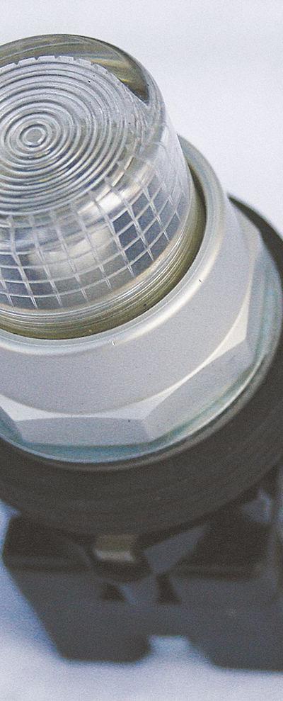 EATON Pilot Light Lens: 30 mm Panel Mounting Hole Dia - Pilot-Light Lenses