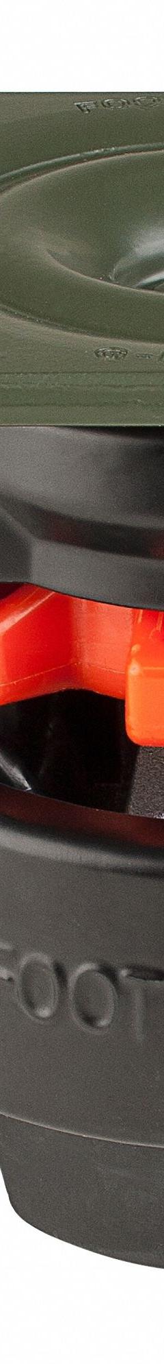 FOOT MASTER Plate Caster: Nylon Tread, 75 mm Wheel Dia, 120 mm Mounting Ht, 1,764 lb Load Capacity (MPN GD-100-F-NYN-FBL). Key specifications — Brand: FOOT MASTER; Frame Color: Black.