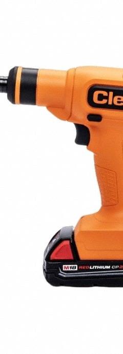 CLECO Screwdriver: 2.9 ft-lb Fastening Torque, 1,500 RPM No Load Speed, 1/4 in Drive Size, Hex, M18™ (MPN CLBP04Q). Key specifications — attr1190370: cm 1.67 @ +/- 10%; attr1170936: Hex.