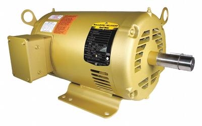 BALDOR General Purpose Motor: Rigid Base Mount, Open Drip Proof, 5 hp, 208-230/460V AC - Rigid Base 3-Phase General Purpose AC Motors