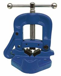 WESTWARD Bench Yoke Vise: 0.13 in – 4 in Pipe Size Range, 4 in Max Ht, 1/2 in Min Ht, Metal (MPN 22XP97). Key specifications — attr511105: Pipe Rest; attr511107: Metal; attr473852: WESTWARD.