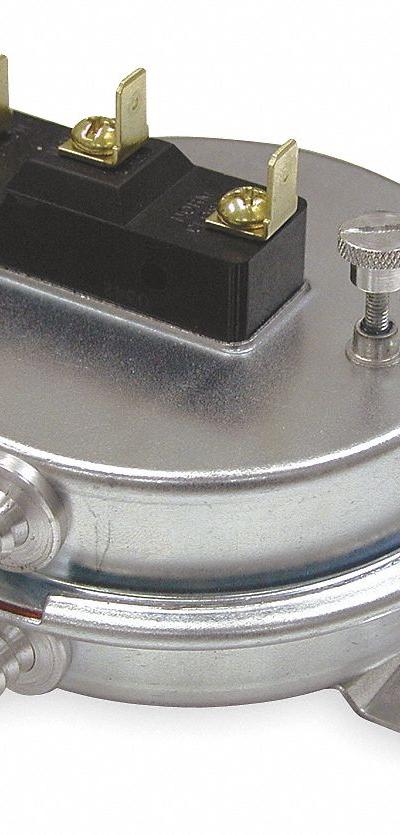 CLEVELAND CONTROLS Air Sensing Switch: Adj - Adjustable Set-Point Air Pressure Switches