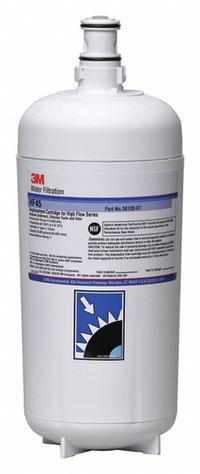 3M Quick-Connect Water Filter: 3 micron, 2.1 gpm, 25,000 gal, 14 5/8 in Overall Ht (MPN 5613307). Key specifications — Filter Media: Activated Carbon; Reduces: Sediment; Brand: 3M.
