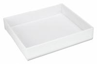 APPROVED VENDOR Lab Tray: Rectangular, HDPE, 20.98 L, 16 in Overall Lg, 20 in Overall Wd (MPN 109914). Key specifications — Brand: APPROVED VENDOR; For Use With: Bottles.