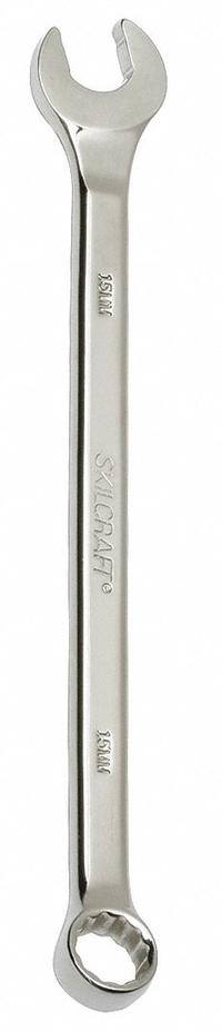ABILITY ONE Combination Wrench: Alloy Steel, Chrome, 15 mm Head Size, 7 1/4 in Overall Lg, Offset (MPN 5120-01-645-2319). Key specifications — attr309539: 15 mm; attr309567: No; attr324930: ABILITY ONE.
