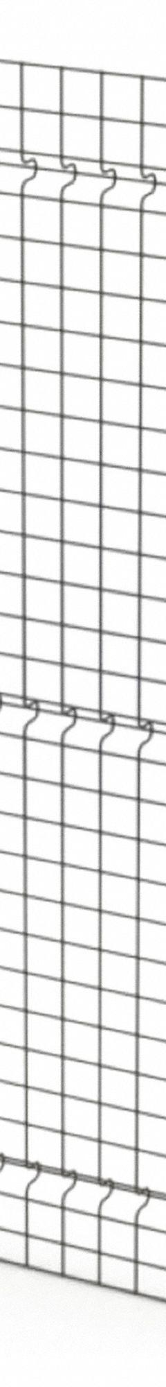 HUSKY RACK & WIRE Welded Wire Panel: 5 ft H x 3 ft W x 1 1/2 in D, Black, Powder-Coated (MPN V0305). Key specifications — attr1283297: Powder-Coated; attr1283316: Steel; attr1283313: Yes; attr1283333: HUSKY RACK & WIRE.