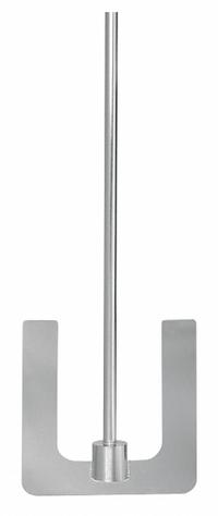 CAFRAMO Paddle: Paddle, BDC1850/BDC2002/BDC2010/BDC3030/BDC6015, Stainless Steel, 3/8 in Shaft Dia (MPN U055). Key specifications — Brand: CAFRAMO; Blade Material: Stainless Steel; Blade Shape: Anchor; Compatible with Manufacturer Model Number: BDC6015; Shaft Material: Stainless Steel.