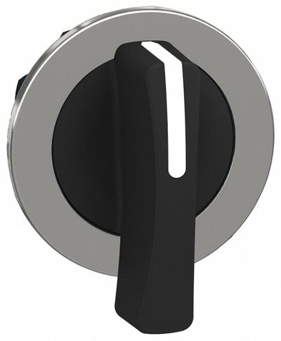 SCHNEIDER Long-Handled Selector Switch: 30 mm Panel Mount Size, 3 Positions - Selector-Switch Operators