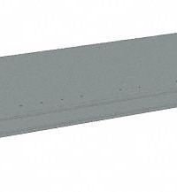 TENNSCO Shelf: 42 in x 18 in, 600 lb Load Capacity, Steel, 22 ga Decking, Gray, Shelf (MPN ZMS-4218). Key specifications — attr7875: Steel; attr7906: (4) Shelf Clips; attr17410: Powder Coated; attr17412: Single Straight; attr17414: Gray; attr17415: Steel; attr37831: TENNSCO; attr37833: Powder Coated.
