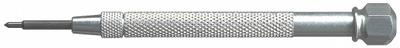 MOODY TOOL Pants Pocket Scriber: ESD-Safe, Straight, Round, Aluminum, Knurled, Nonmagnetic - Single-End Scribers