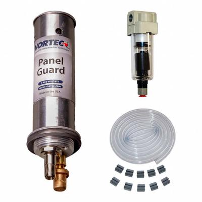 VORTEC Enclosure Cooler: 1,500 BtuH, Washdown, Cooling Only, 4, Roof Mount - Compressed Air Coolers