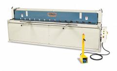 BAILEIGH INDUSTRIAL Machining Shear: Hydraulic, Foot Pedal, 120 in Max. Cut Wd, 10 ga Capacity (MPN SH-12010). Key specifications — attr67083: BAILEIGH INDUSTRIAL.