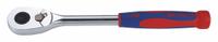 WESTWARD Hand Ratchet: Pear, Reversible, 6 3/4 in Overall Lg, Chrome, 4.3° Min Arc Swing (MPN 54RY23). Key specifications — attr1205598: Reversible; attr1205605: Quick-Release Included; attr1205626: Chrome; attr1205607: Pear; attr1205624: WESTWARD.