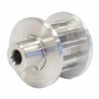 DAYTON Timing Pulley: Trapezoidal, Plain, For T5 Timing Belt Section, For 10 mm Belt Wd, 10 Teeth (MPN 21T5/10-2). Key specifications — Brand: DAYTON; Tooth Profile: Trapezoidal; Finish: Plain.