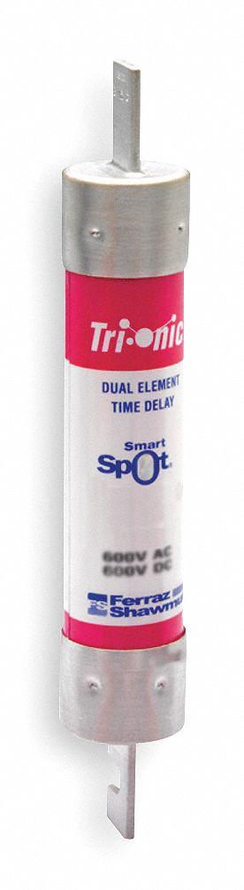 MERSEN Fuse: Class RK5, TR-RID Series, Time-Delay, 150 A, 250 V AC, 250 V DC - Time-Delay Blade Fuses